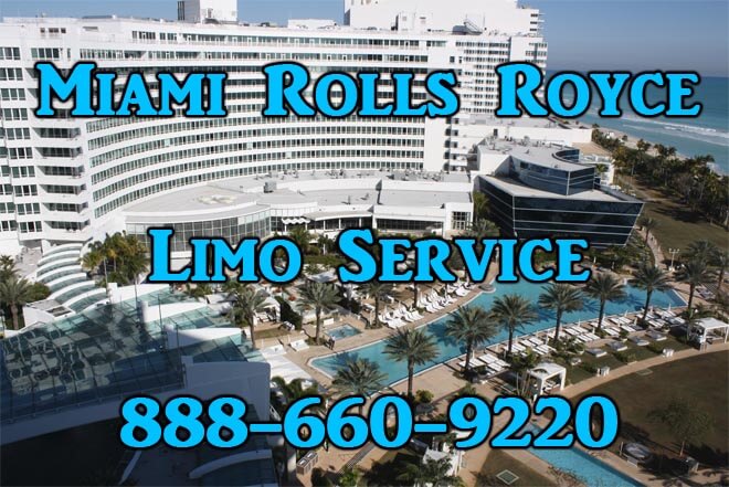 Rolls Royce Limo Service Miami
