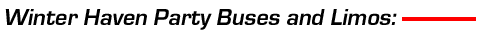 Party Bus Winter Haven