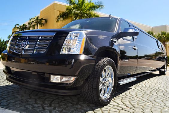 Black Escalade Limo