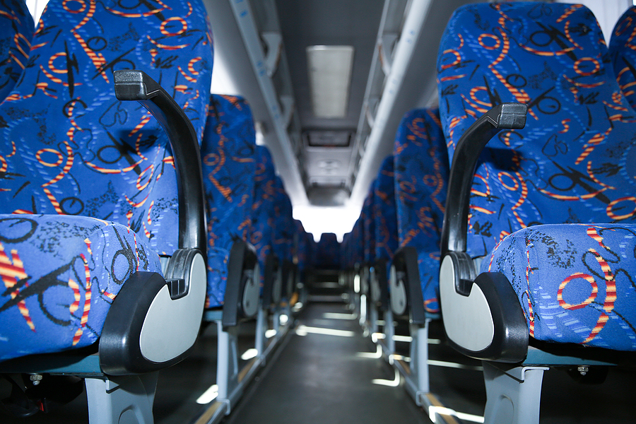 Shuttle Bus Cloth Seats