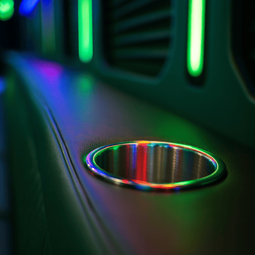 Party bus cupholder