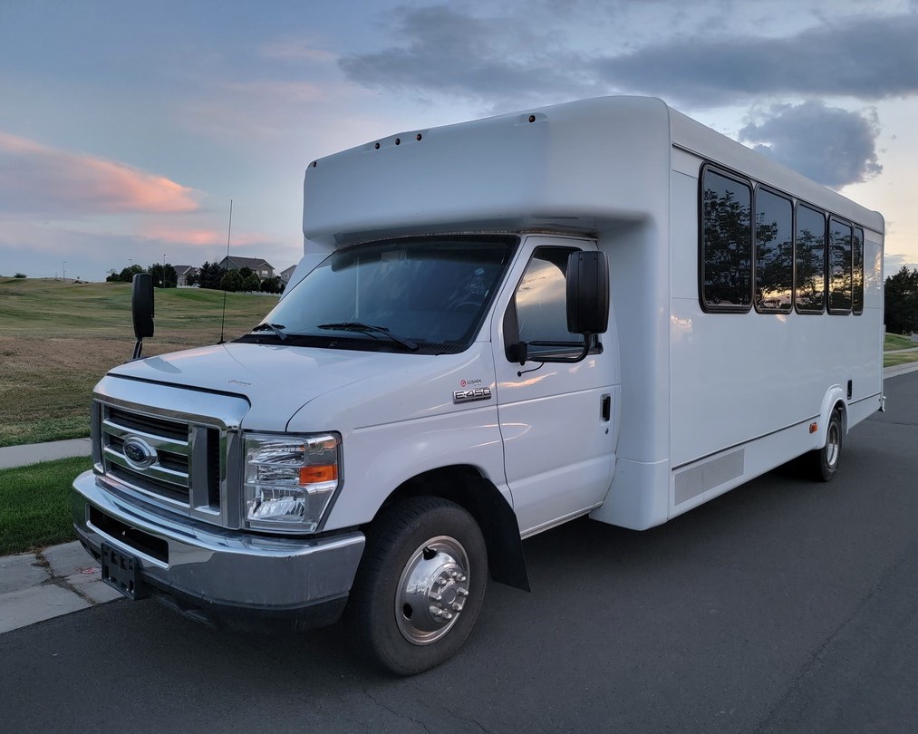 Party bus exterior