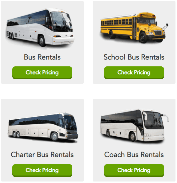 charter bus rentals North Palm Beach Fl