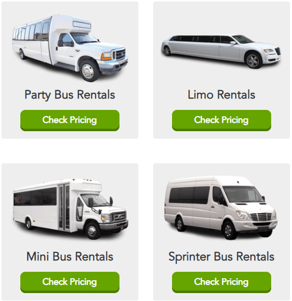 party bus rental Baltimore Md
