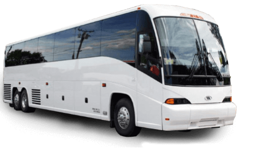 56 passenger charter bus rental