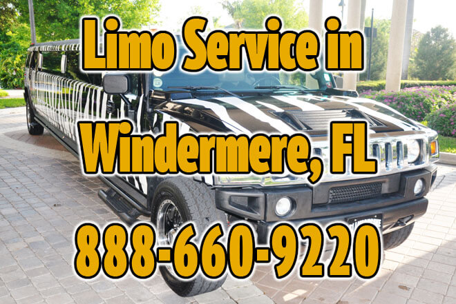 Limousine Service in Windermere