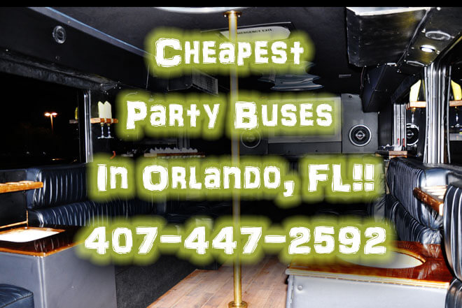 Party Bus in Wekiwa Springs