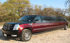 Red Escalade Limo