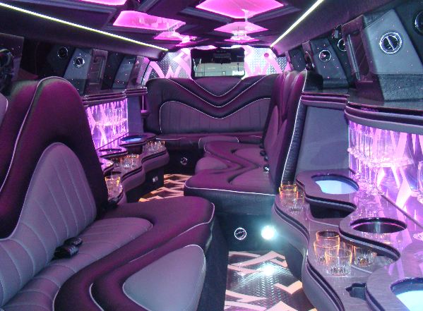 portage Hummer Limo Interior