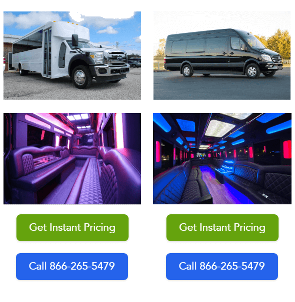 Surprise Arizona party bus rentals
