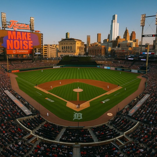 Party Bus Rentals to Comerica Park