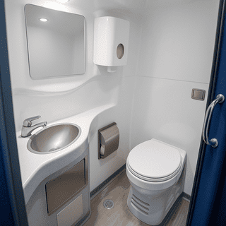 restrooms