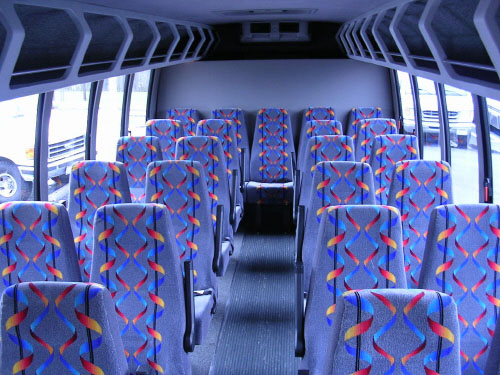 15-35 Passenger Minibuses Interior